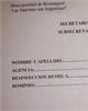 01 - Recibo para pago por desinfección